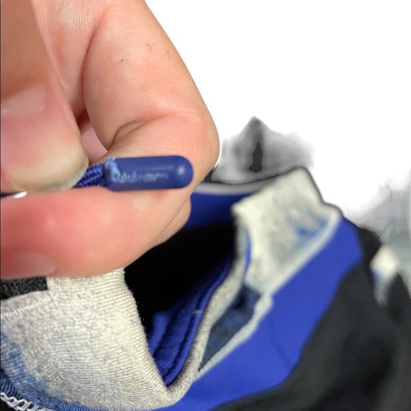 Lululemon Run: Inspire Crop II Black Milky Way Multi Print Pigment Blue Size 12 - Picture 11 of 11